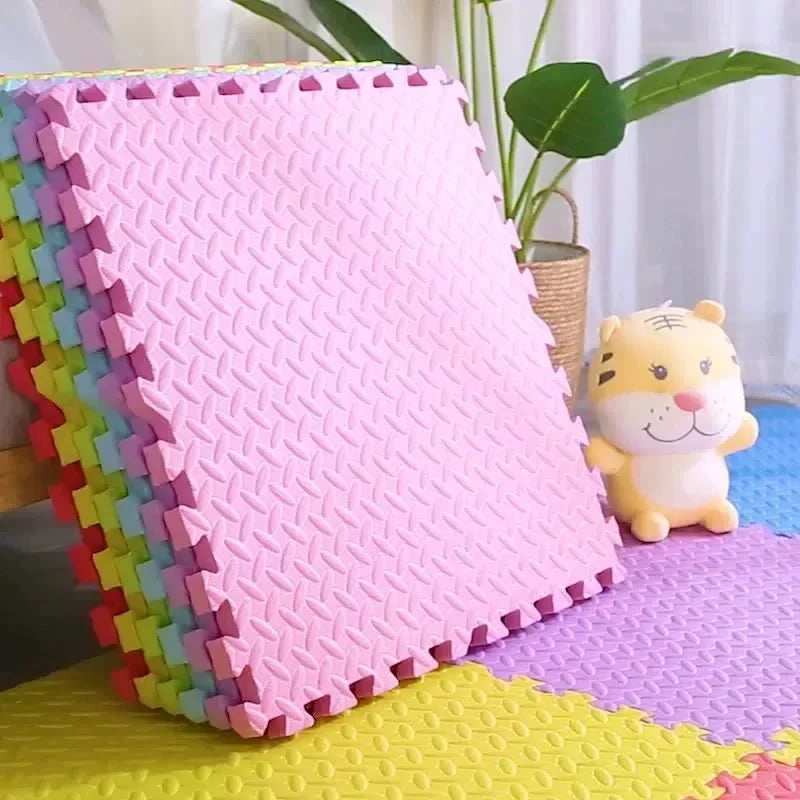 8/16 Pieces Baby Play Mats BPA Free Interlocking Soft Foam Mats Suitable for Children's Play Area Child Protection Mats