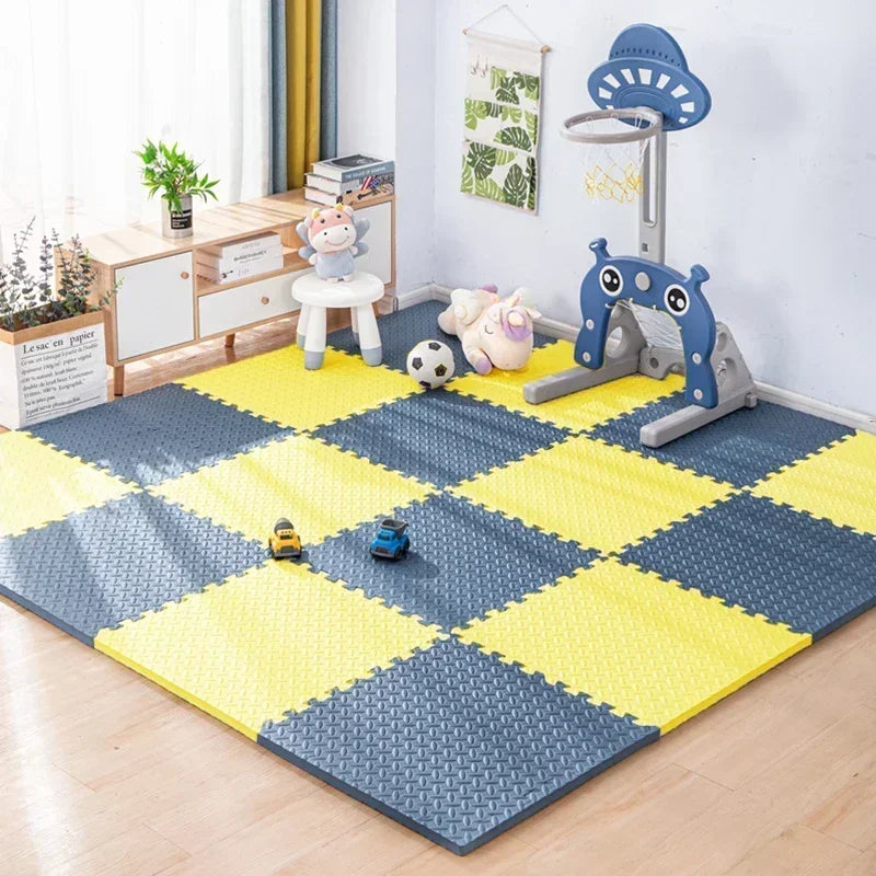 8/16 Pieces Baby Play Mats BPA Free Interlocking Soft Foam Mats Suitable for Children's Play Area Child Protection Mats