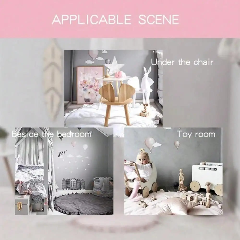 Baby Play Mats Ground Floor Carpet Soft Cotton Padded Baby Bedding Blanket Lace Crawling Mat Game Pad Girl Boy Room Play Rugs