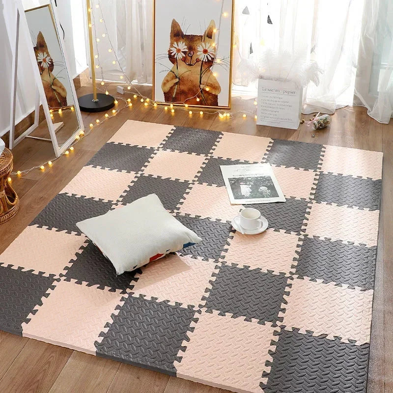 8/16 Pieces Baby Play Mats BPA Free Interlocking Soft Foam Mats Suitable for Children's Play Area Child Protection Mats