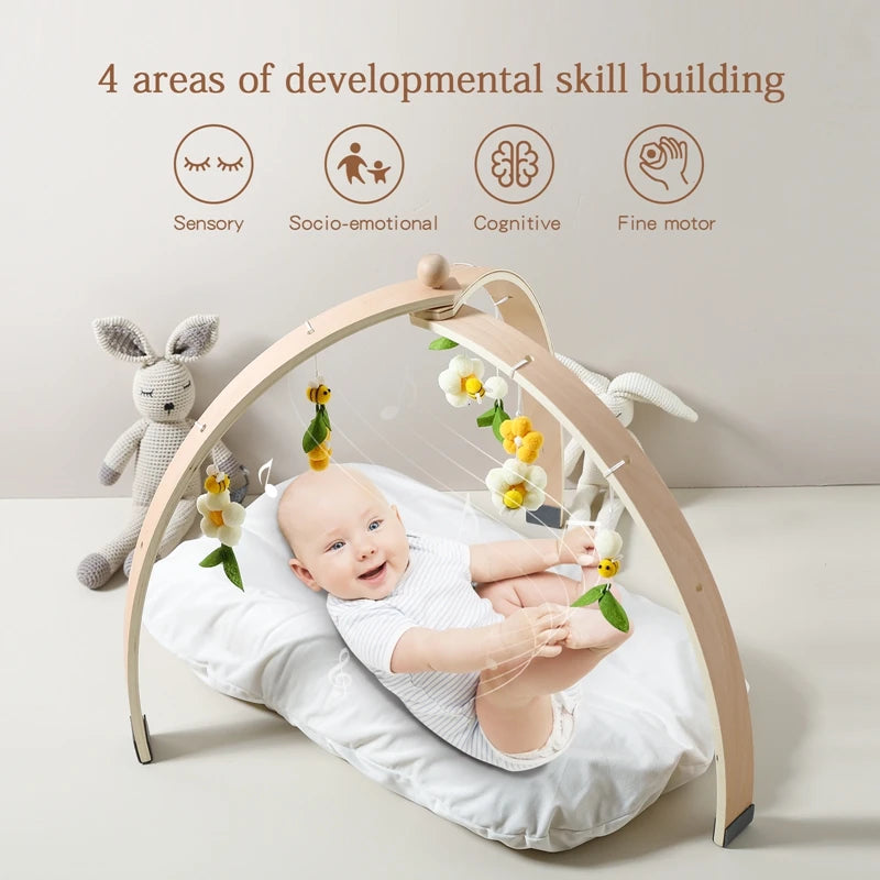 Baby Toys Stroller Rattles and Mobiles Cartoon Pendant for Baby Gym Bracket Baby Toys 0 12 Months Rattles & Mobiles Pendants