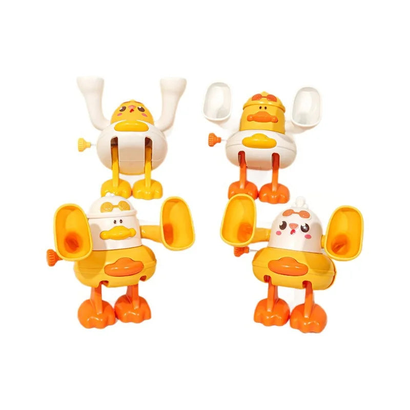 Crawling Baby Toys 6 12 Months Rolling Clockwork Duck Wind Up Infant Tummy Time Baby Toys Early Educational Toys for Babies Gift