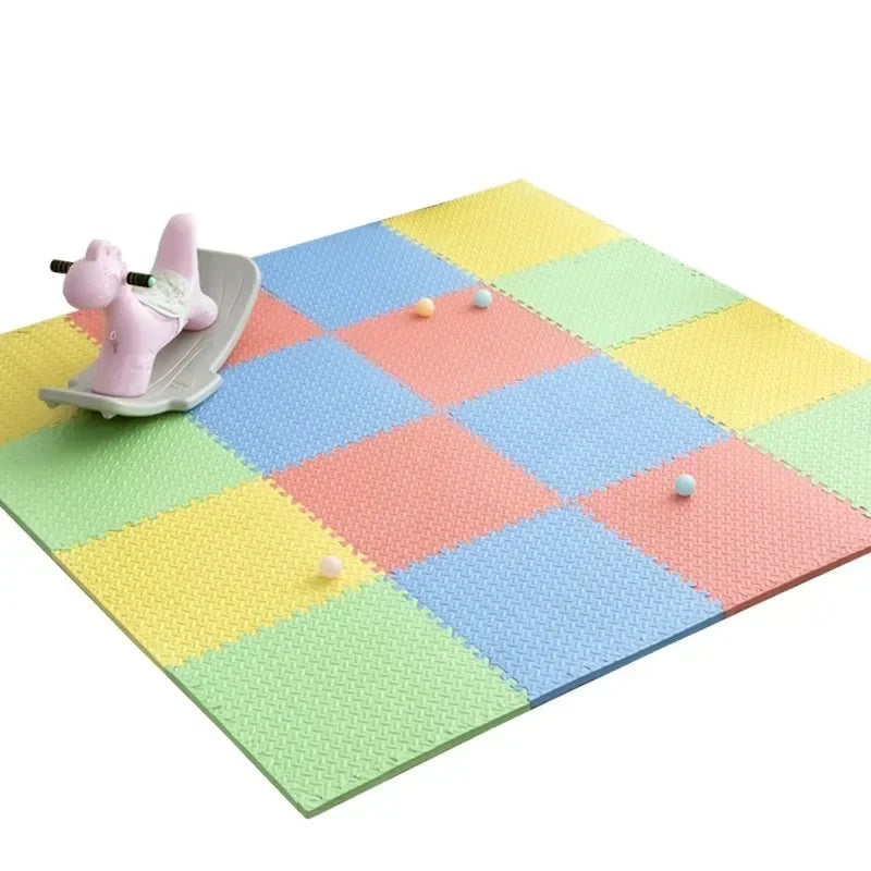 8/16 Pieces Baby Play Mats BPA Free Interlocking Soft Foam Mats Suitable for Children's Play Area Child Protection Mats