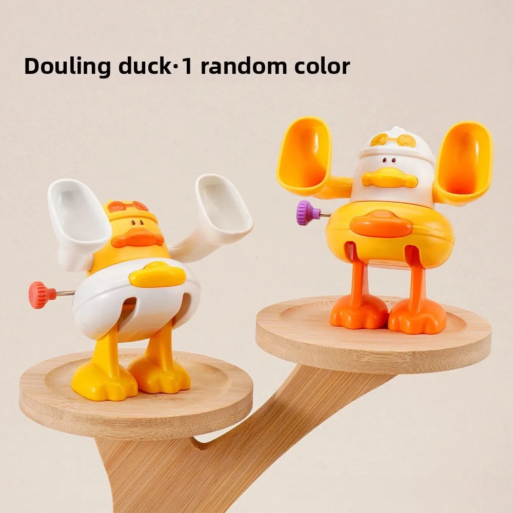 Crawling Baby Toys 6 12 Months Rolling Clockwork Duck Wind Up Infant Tummy Time Baby Toys Early Educational Toys for Babies Gift