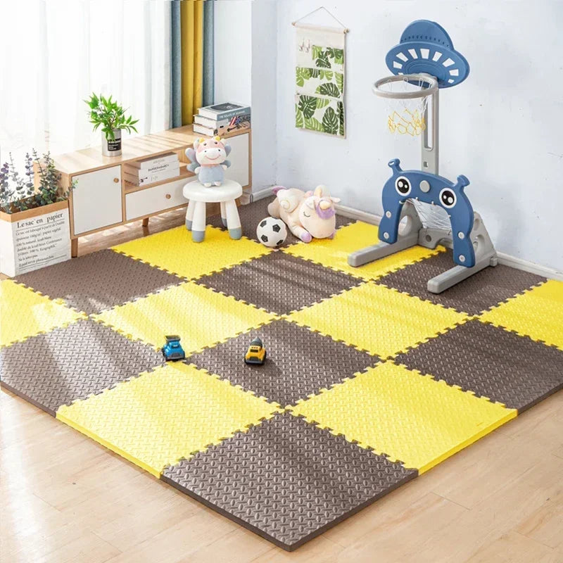 8/16 Pieces Baby Play Mats BPA Free Interlocking Soft Foam Mats Suitable for Children's Play Area Child Protection Mats