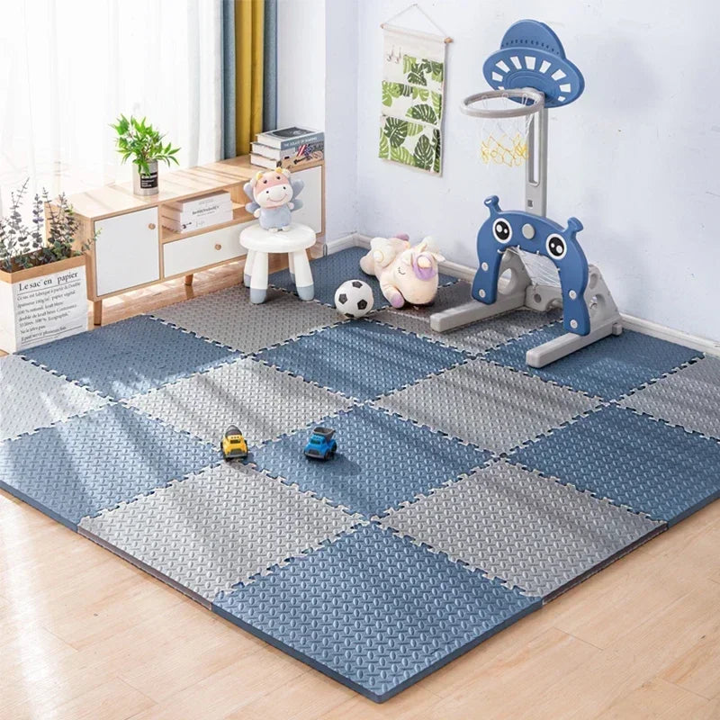 8/16 Pieces Baby Play Mats BPA Free Interlocking Soft Foam Mats Suitable for Children's Play Area Child Protection Mats