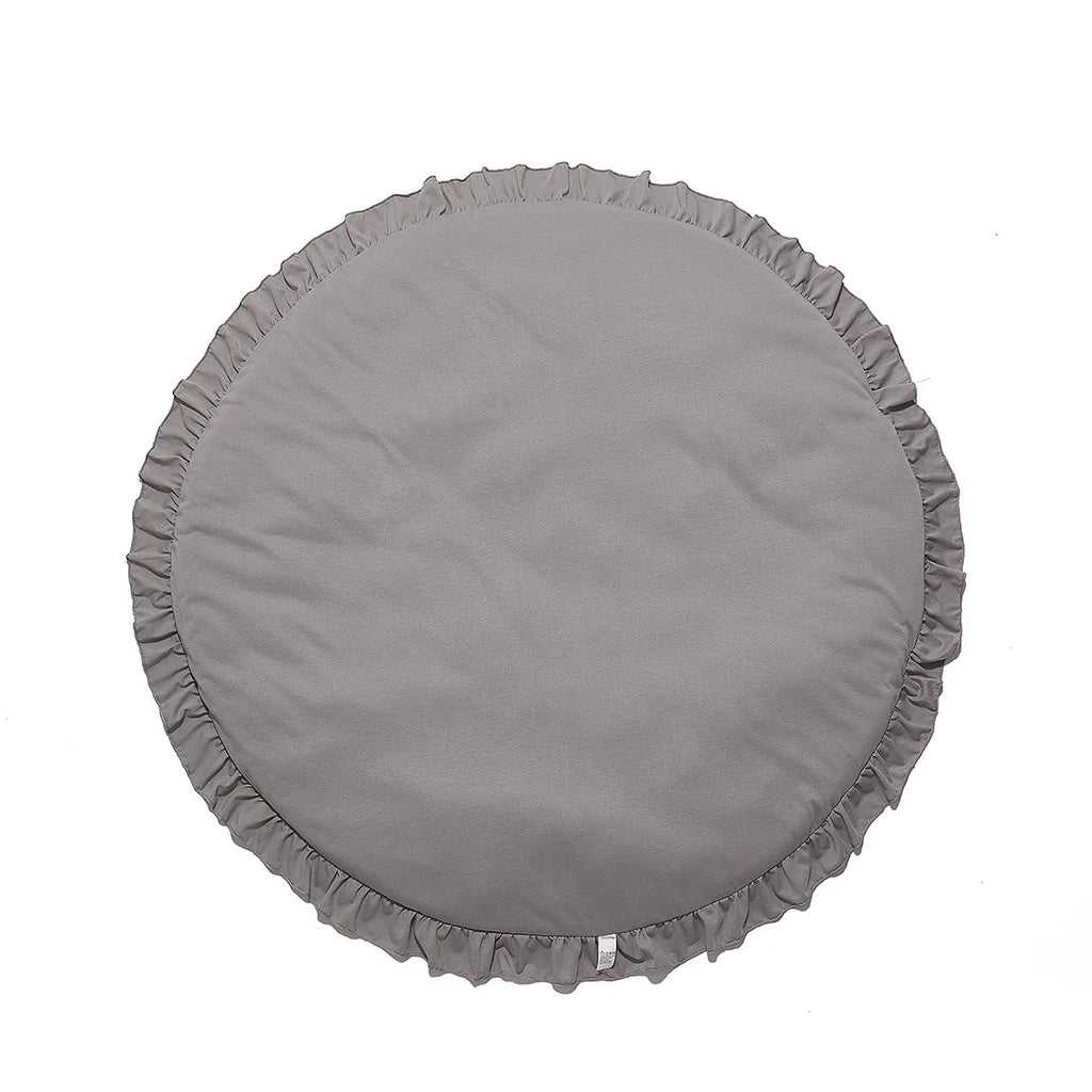 Baby Play Mats Round Floor Soft Cotton Baby Bedding Blanket Lace Crawling Mat Game Pad Toys For Children Room Nursery Decor