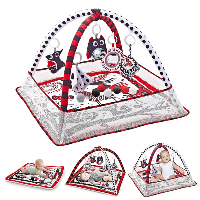 Baby Early Education Toys Mat Infant Fitness Gym Activity Center Play Mat Toys Cognitive Development Puzzle Newborn Toys Gift