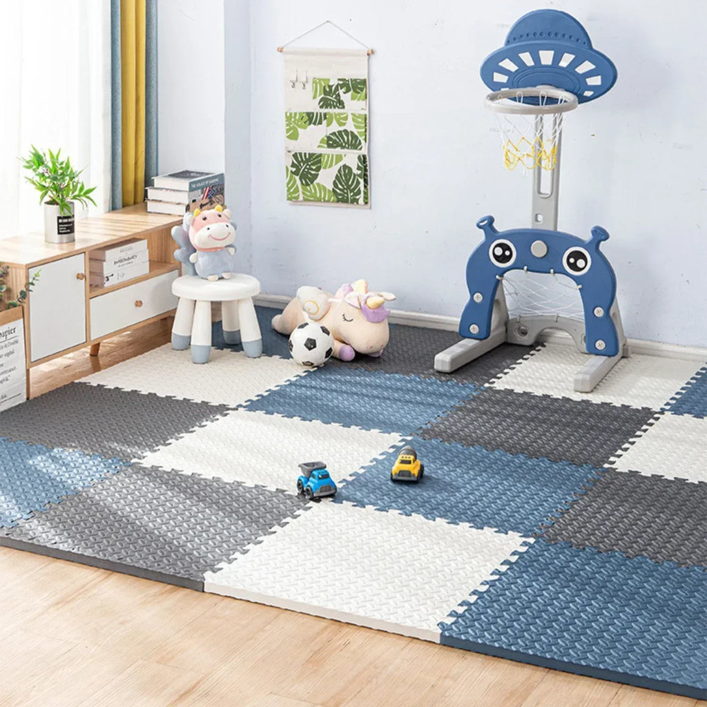 8/16 Pieces Baby Play Mats BPA Free Interlocking Soft Foam Mats Suitable for Children's Play Area Child Protection Mats