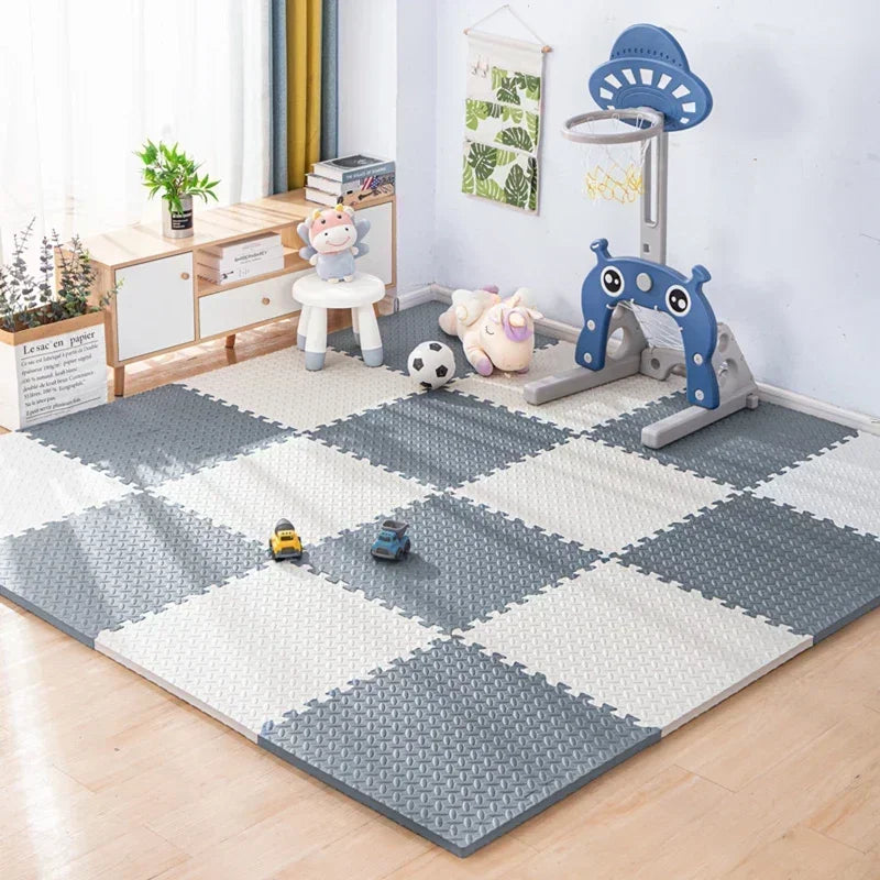 8/16 Pieces Baby Play Mats BPA Free Interlocking Soft Foam Mats Suitable for Children's Play Area Child Protection Mats