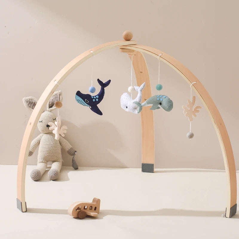 Baby Toys Stroller Rattles and Mobiles Cartoon Pendant for Baby Gym Bracket Baby Toys 0 12 Months Rattles & Mobiles Pendants