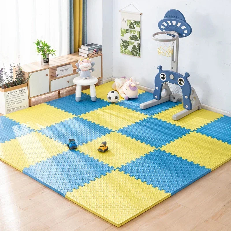 8/16 Pieces Baby Play Mats BPA Free Interlocking Soft Foam Mats Suitable for Children's Play Area Child Protection Mats