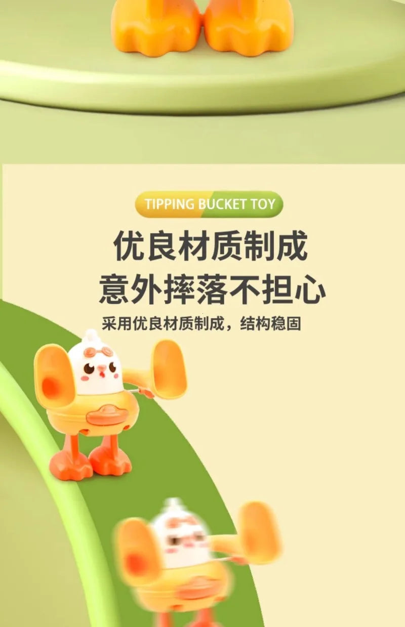 Crawling Baby Toys 6 12 Months Rolling Clockwork Duck Wind Up Infant Tummy Time Baby Toys Early Educational Toys for Babies Gift
