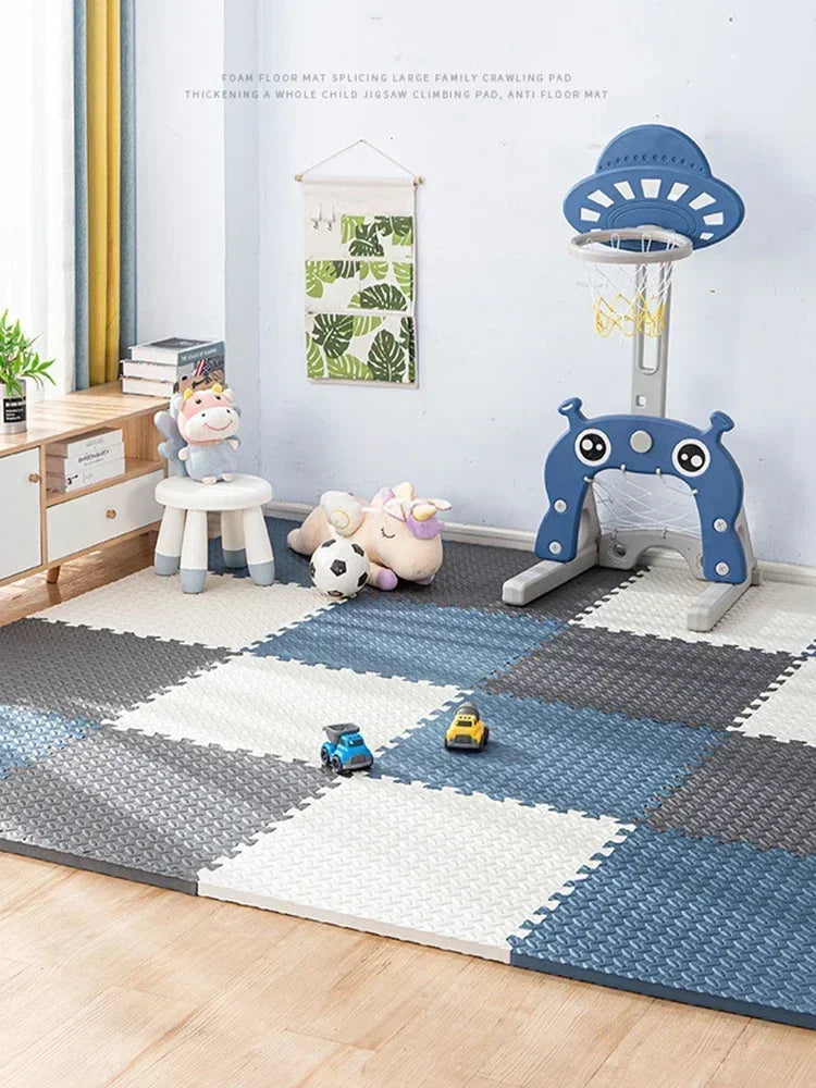 8/16 Pieces Baby Play Mats BPA Free Interlocking Soft Foam Mats Suitable for Children's Play Area Child Protection Mats