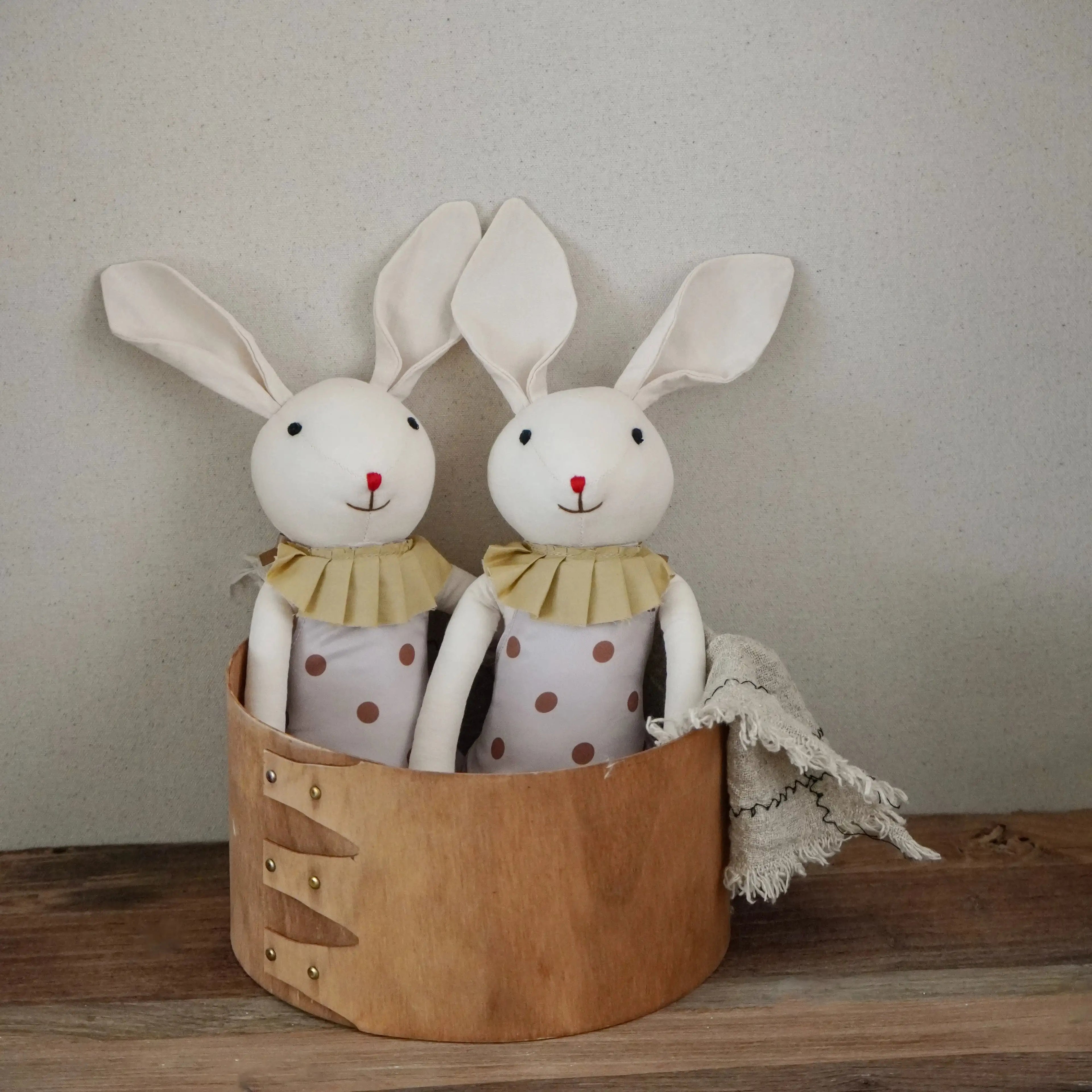 mumamuying danish bunny doll fabric artificial animal soothing doll children baby toys gifts