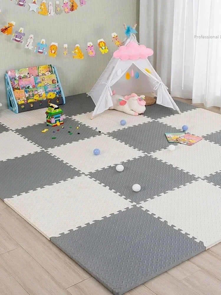 8/16 Pieces Baby Play Mats BPA Free Interlocking Soft Foam Mats Suitable for Children's Play Area Child Protection Mats
